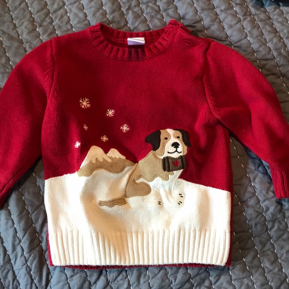 st bernard sweater